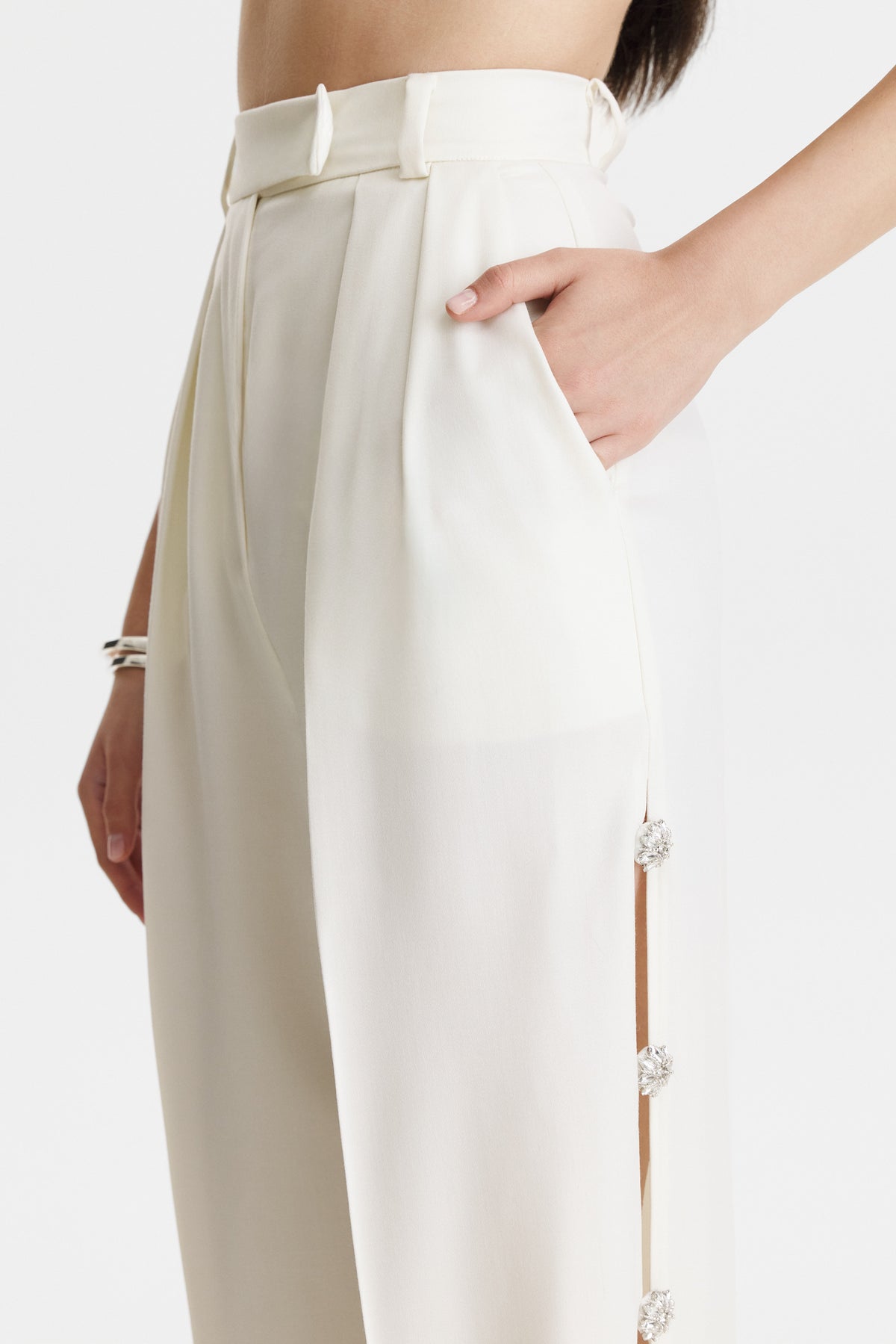 Costum corset si pantalon lana virgina